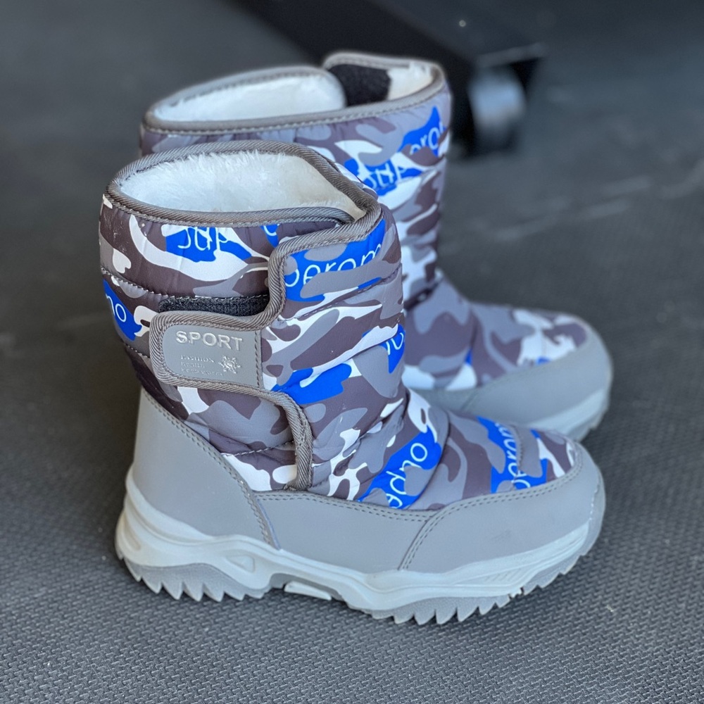 Kids Winter Snow Boots Waterproof